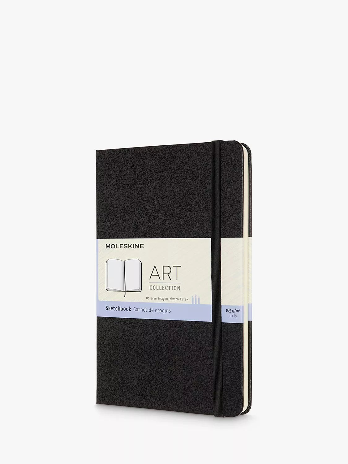 Moleskine Medium Art Sketchbook, Black