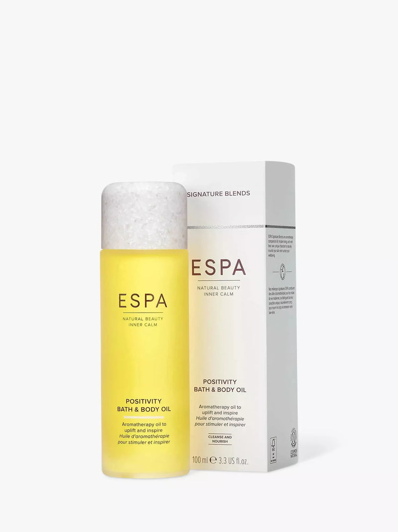 ESPA Positivity bath and body oil 100ml - British product