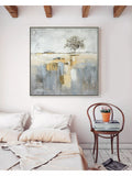 John Lewis hand painted abstract tree canvas 70x70cm, UK version