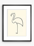 John Lewis Pablo Picasso Le Flamand Rose 'Flamingo' Framed Print & Mount, 47 x 37cm, White