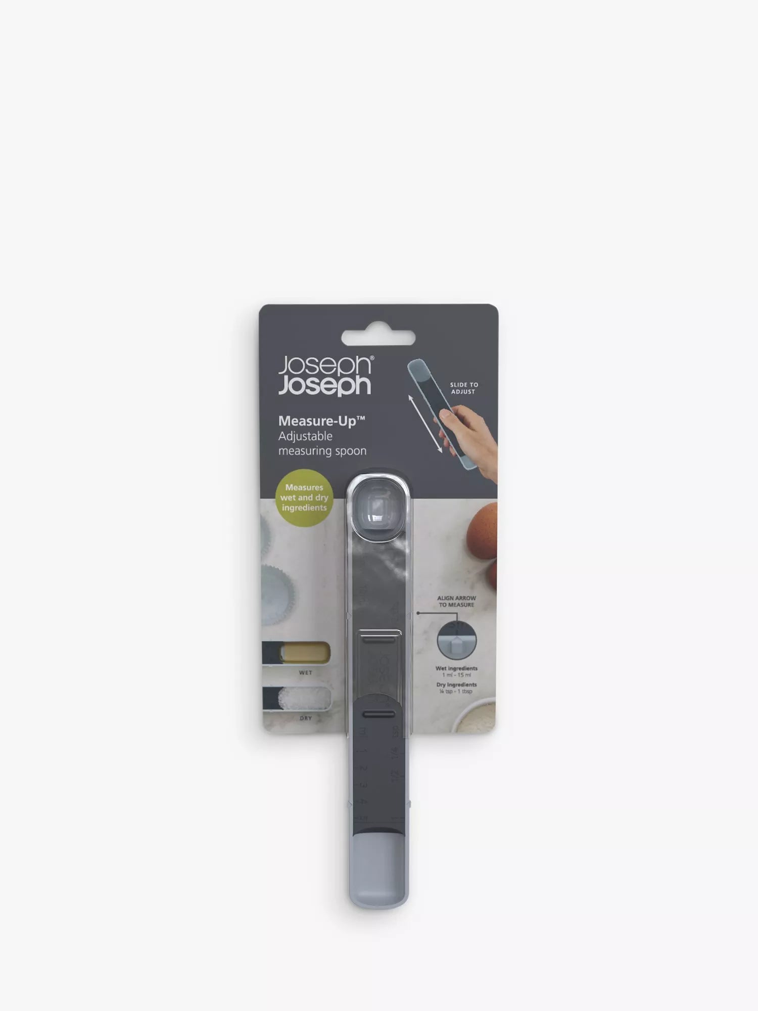 Joseph Joseph adjustable measuring spoon blue, UK version