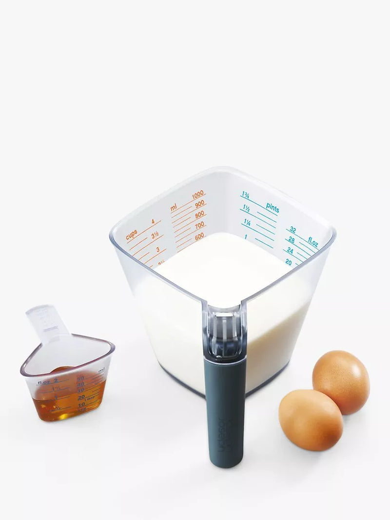 Joseph Joseph Align measuring jugs set of 2 with 1L and 50ml, UK version
