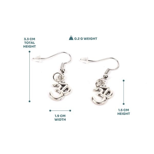 Myga Om earrings charm - British product