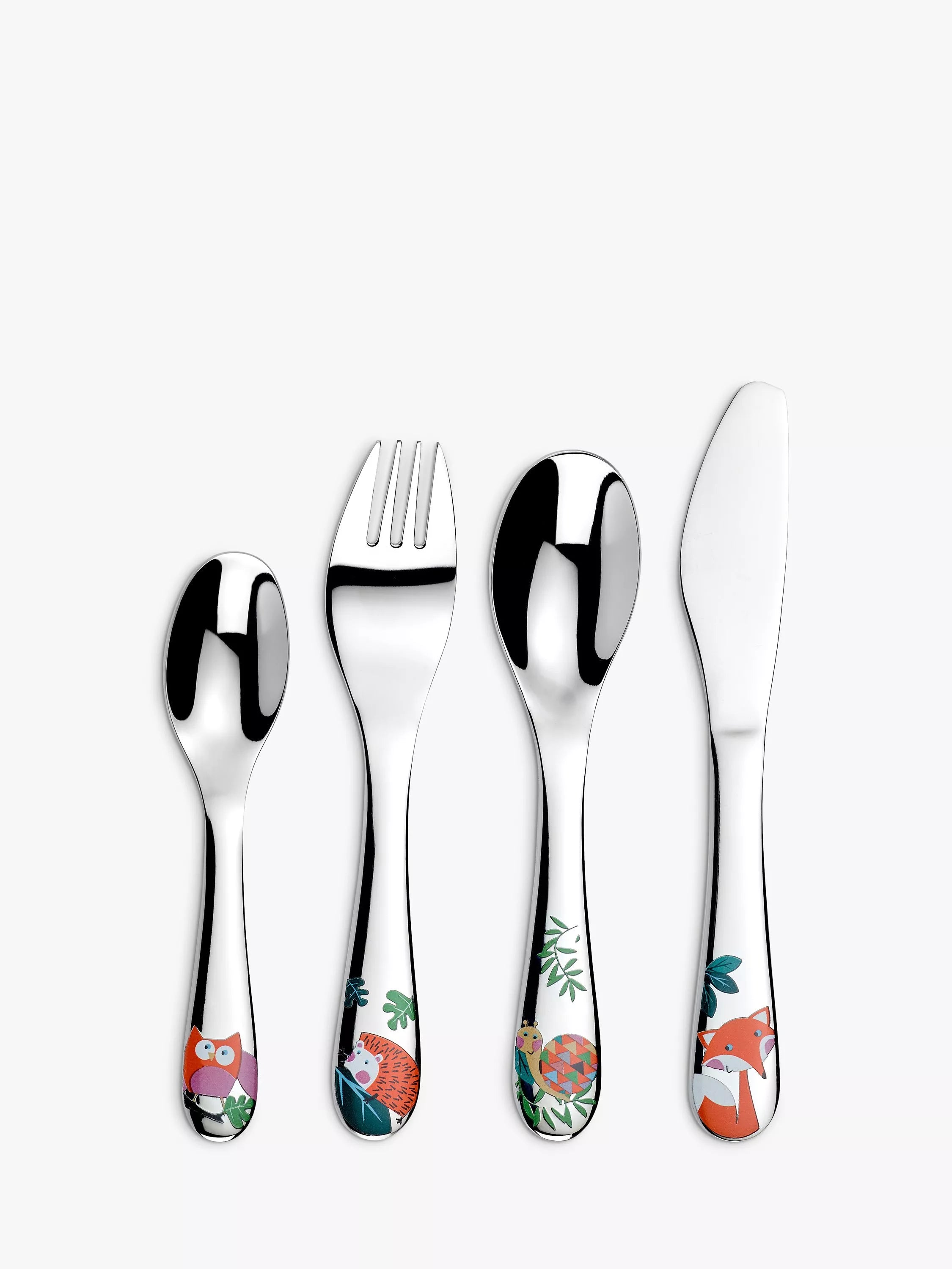 Arthur Price Woodland children's cutlery set, UK version