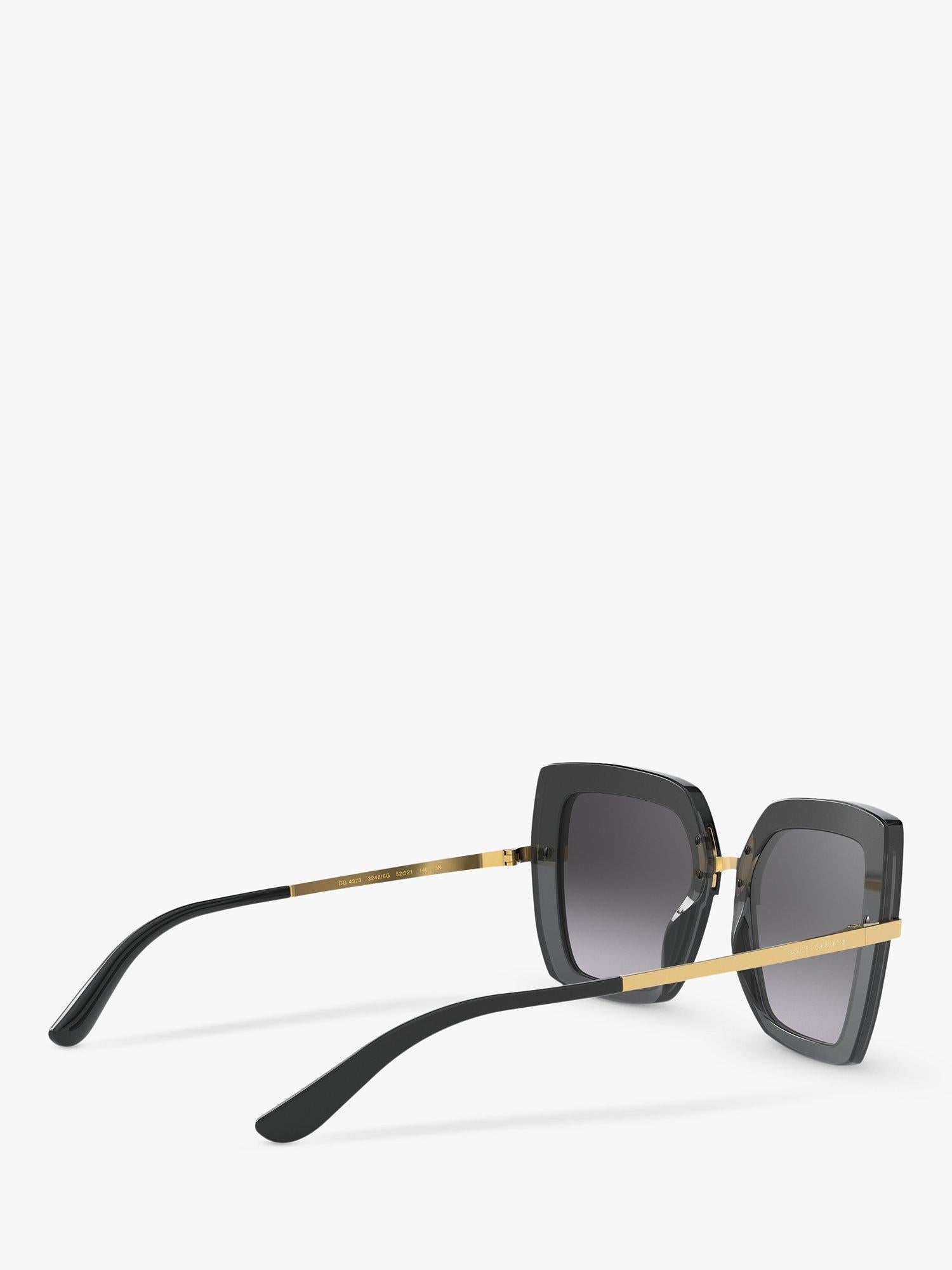 Dolce & Gabbana square sunglasses gradient lenses 52mm - British product
