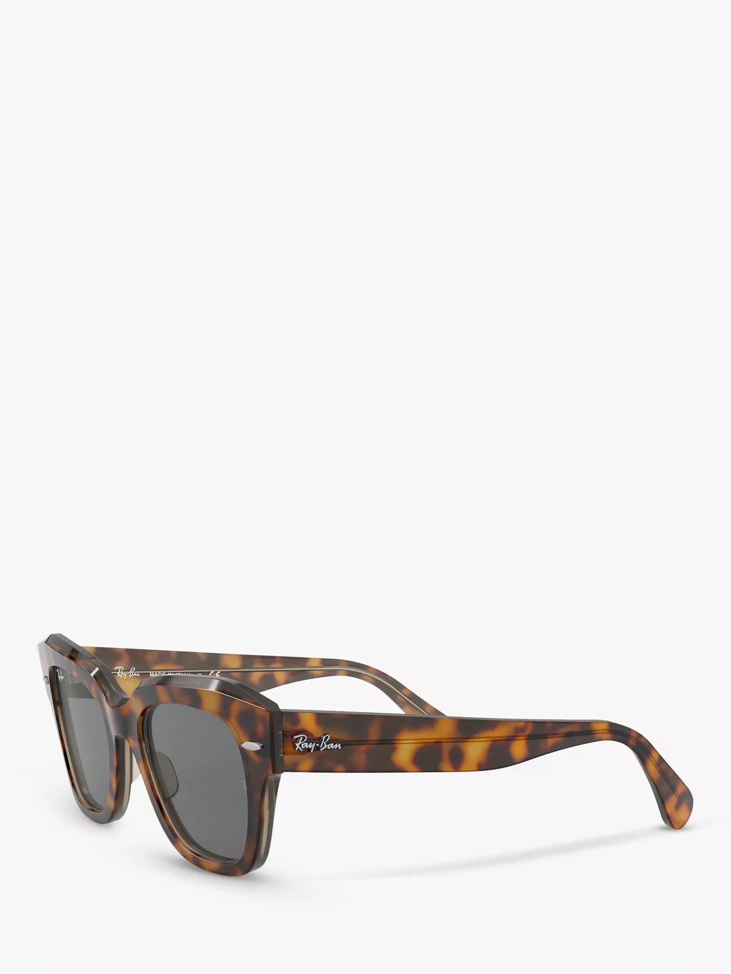 Ray-Ban RB2186 square tortoise shell sunglasses 49mm - British product