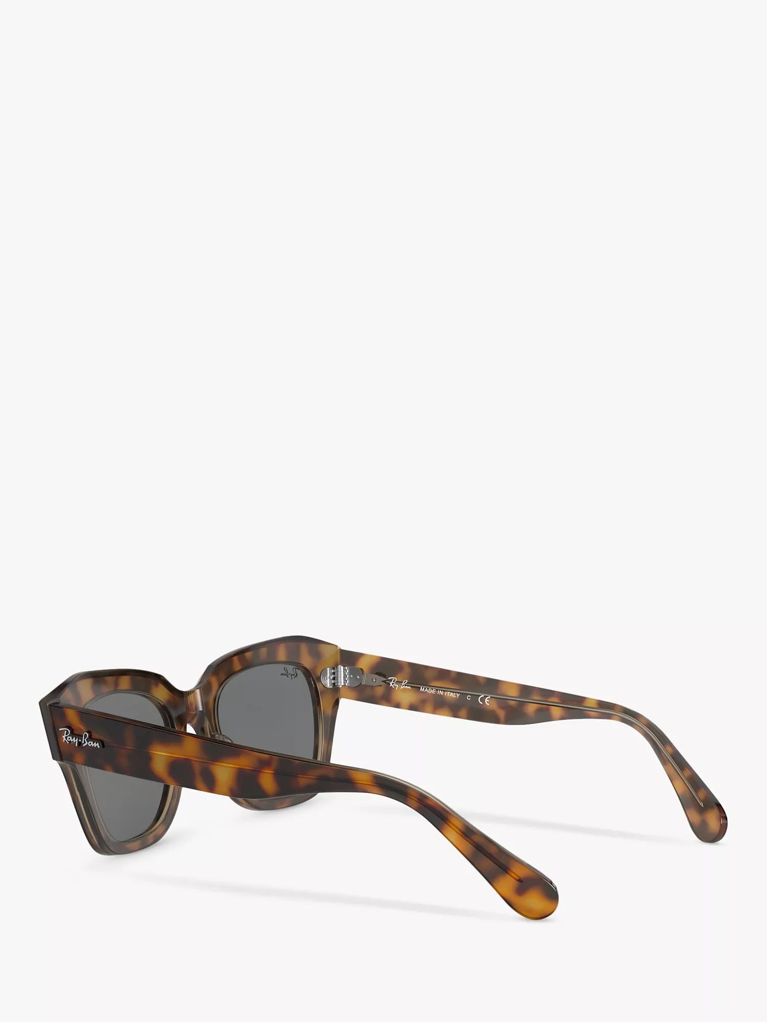 Ray-Ban RB2186 square tortoise shell sunglasses 49mm - British product