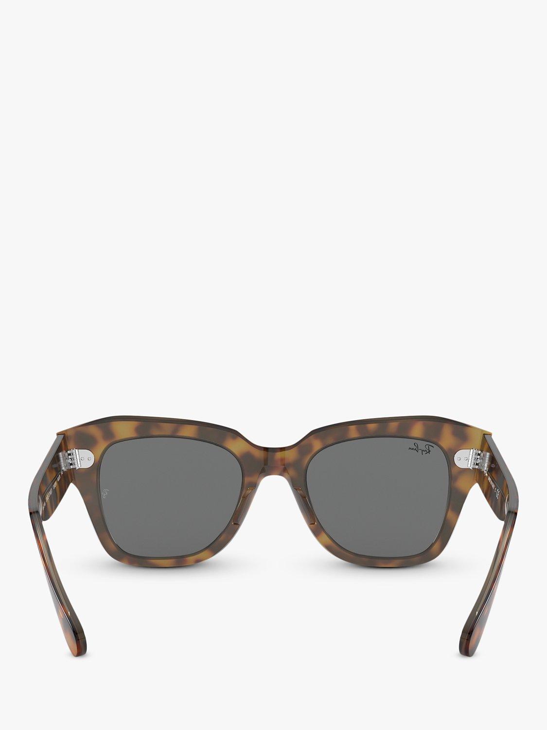 Ray-Ban RB2186 square tortoise shell sunglasses 49mm - British product