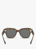 Ray-Ban RB2186 square tortoise shell sunglasses 49mm - British product