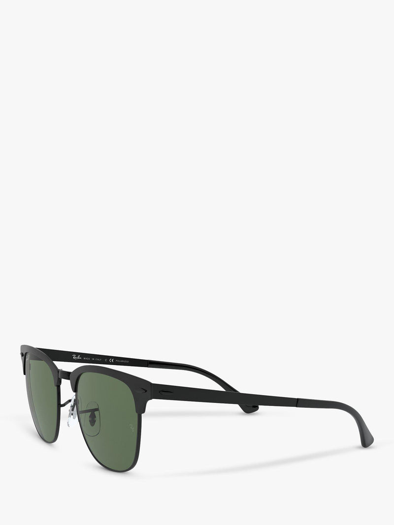 Ray-Ban square polarised sunglasses black top matte - British product