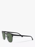 Ray-Ban square polarised sunglasses black top matte - British product