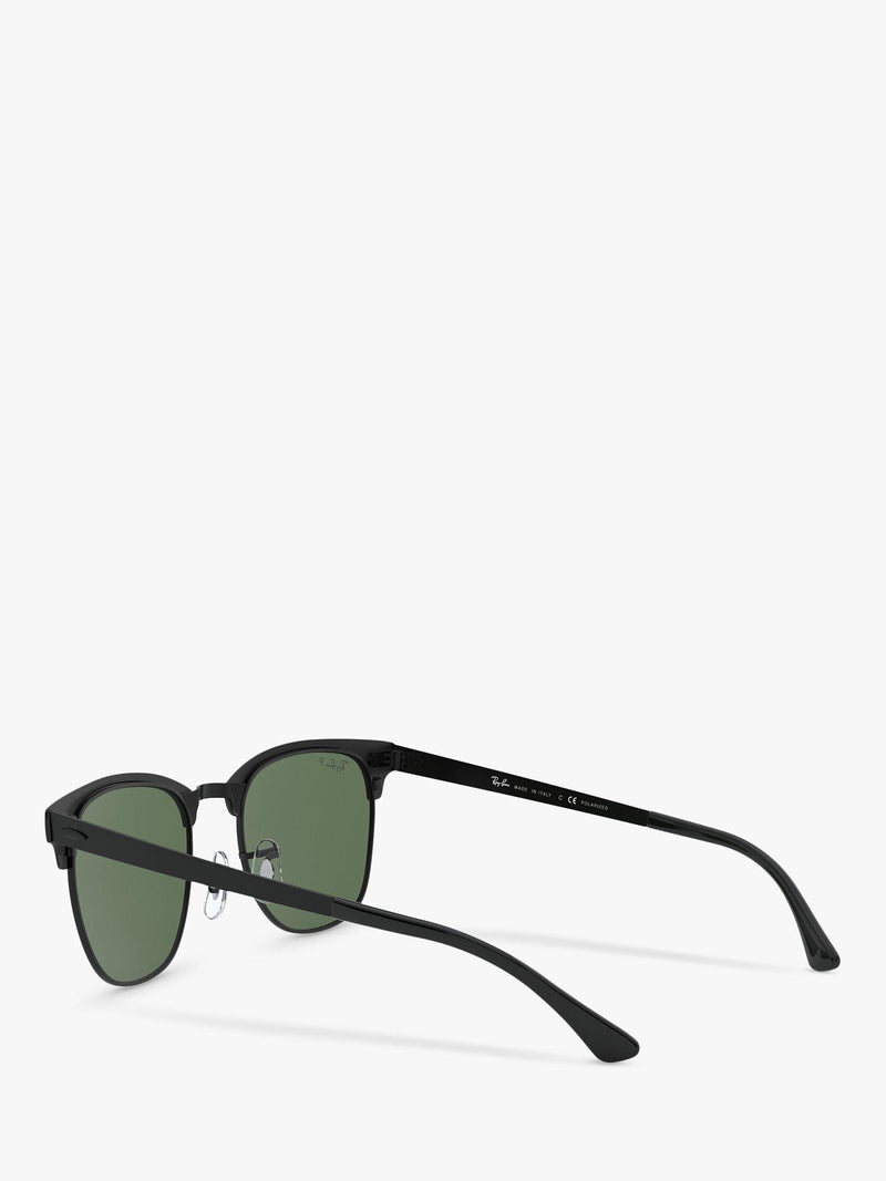 Ray-Ban square polarised sunglasses black top matte - British product