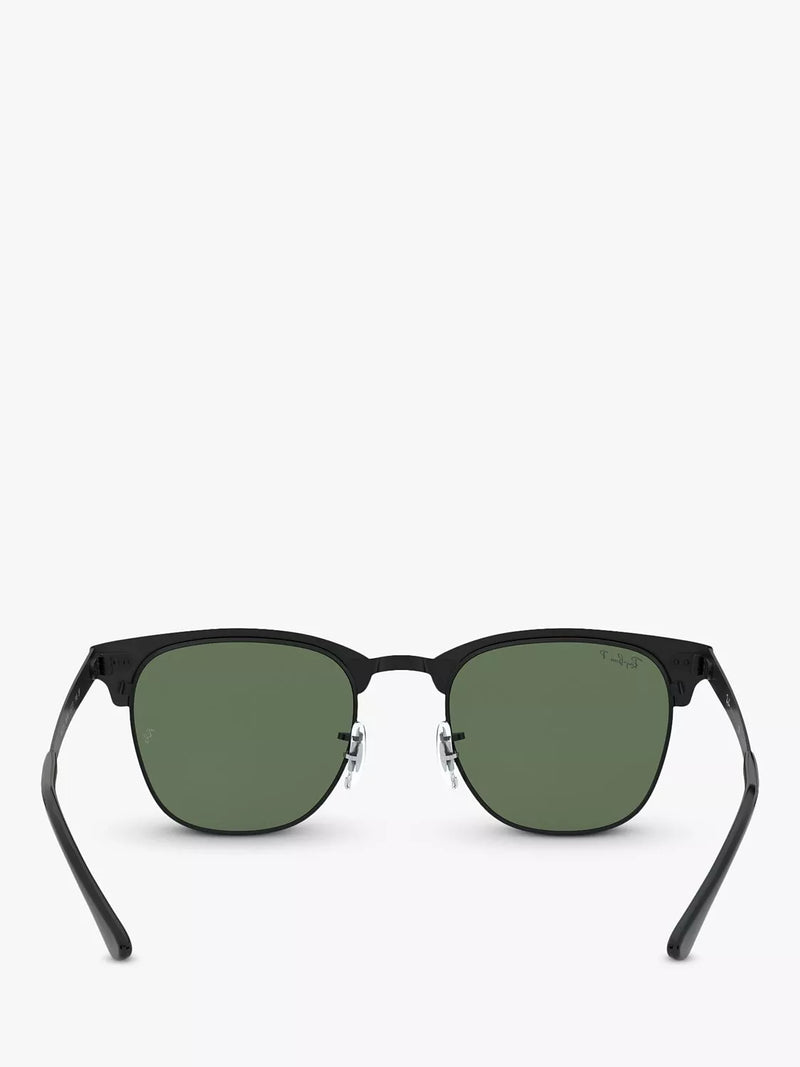 Ray-Ban square polarised sunglasses black top matte - British product