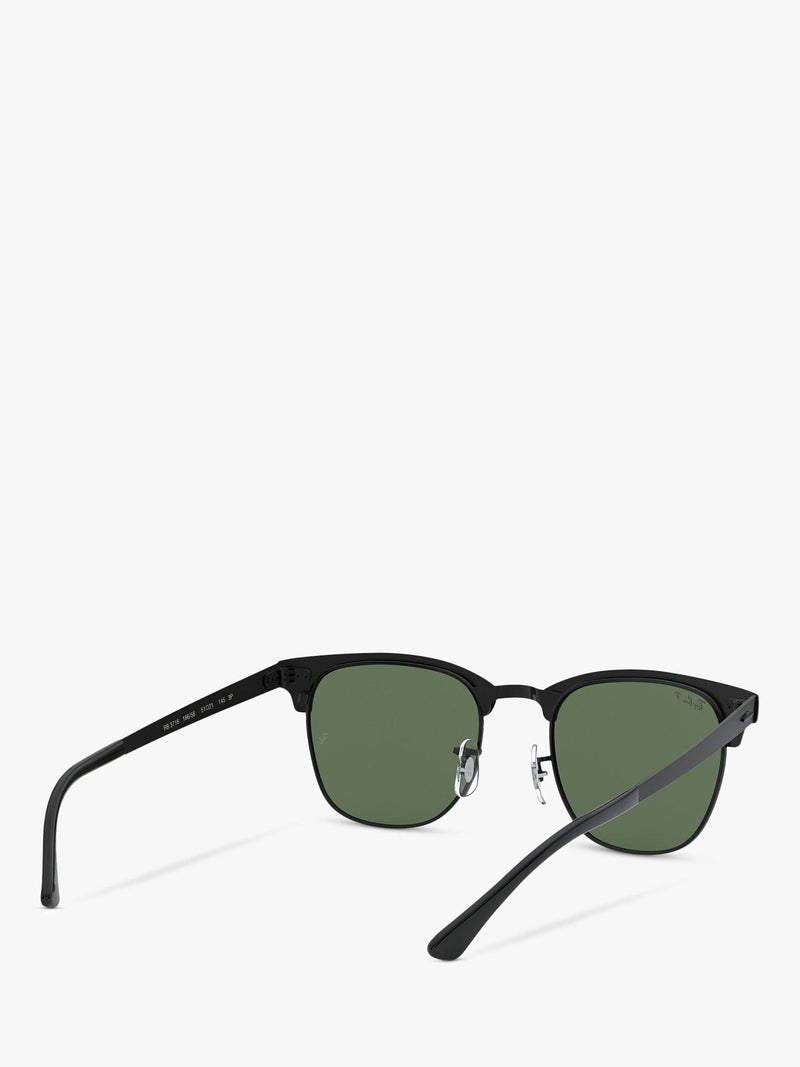 Ray-Ban square polarised sunglasses black top matte - British product