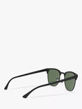 Ray-Ban square polarised sunglasses black top matte - British product