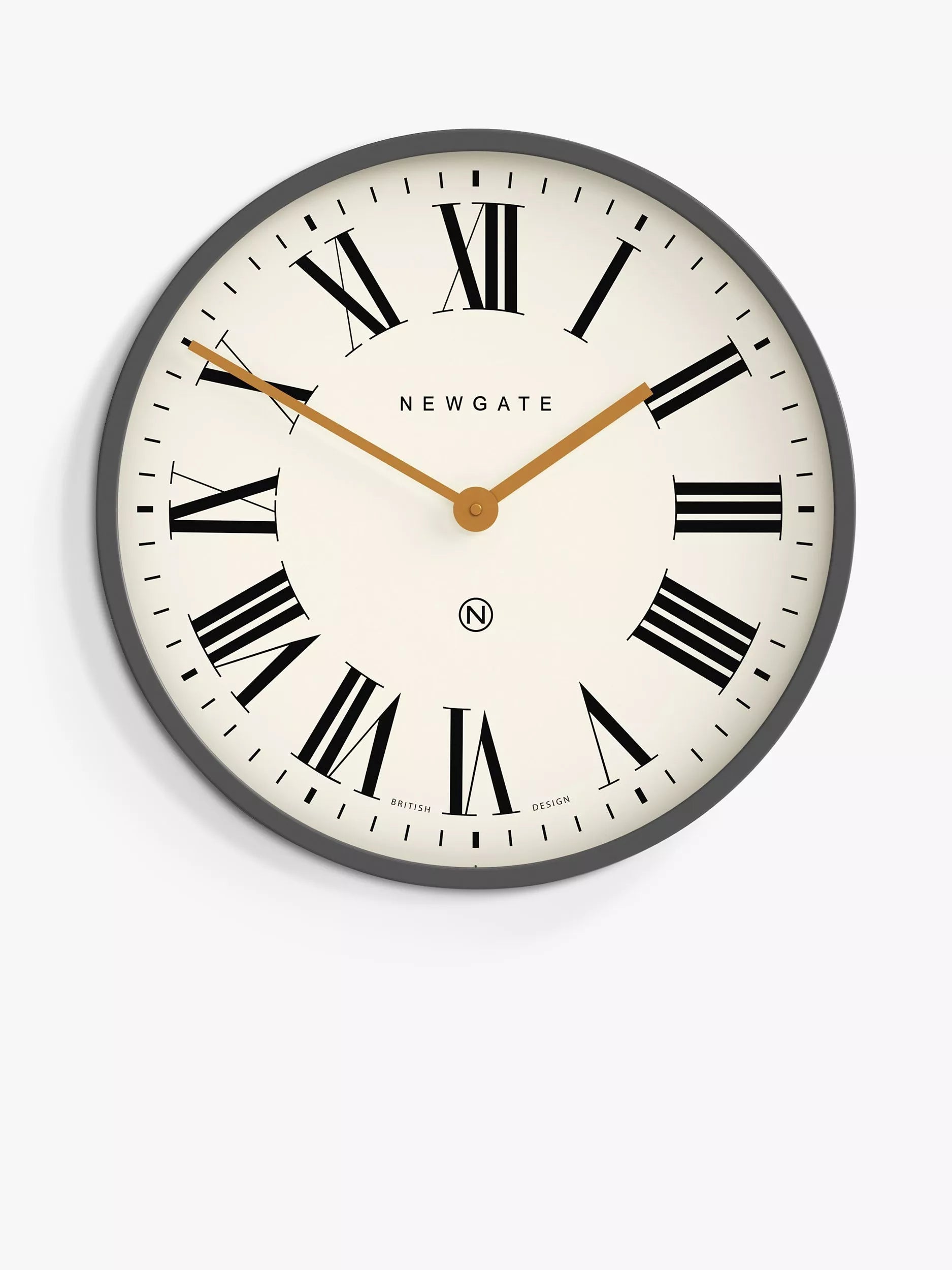 Newgate Clocks Mr Butler wall clock 45cm, imported from the UK