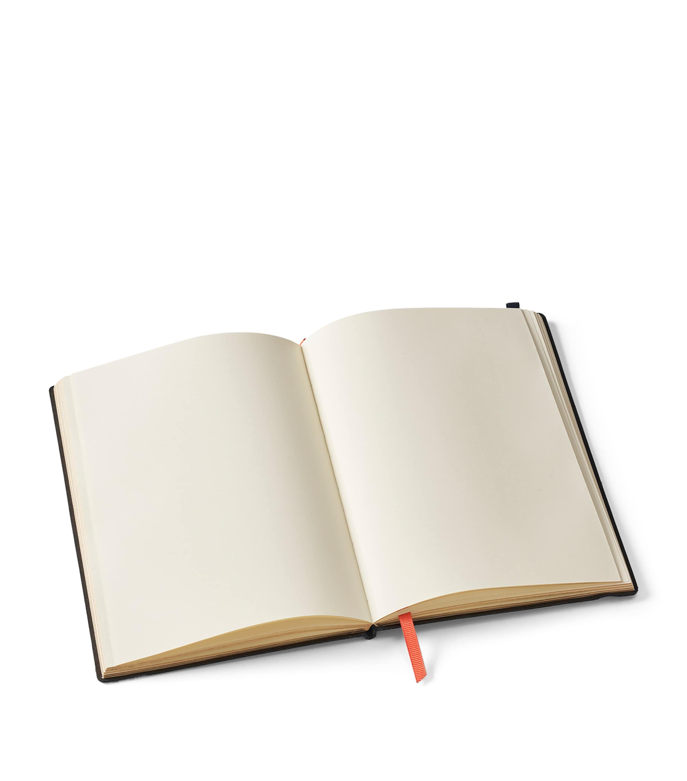 Aspinal of London Grained Leather Bound A5 notebook - British product