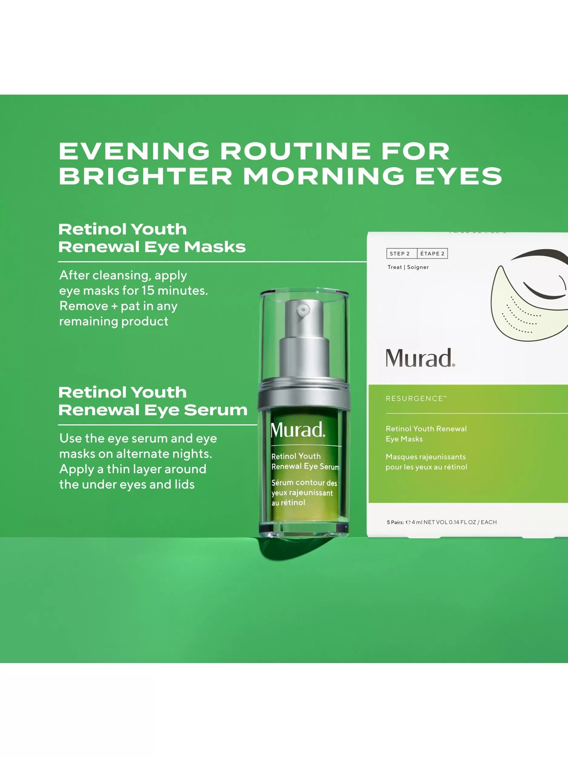 Murad Retinol Youth Renewal eye serum 15ml (British brand)