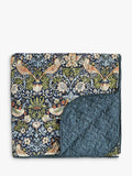 Morris & Co. Strawberry Thief Bedspread, Indigo