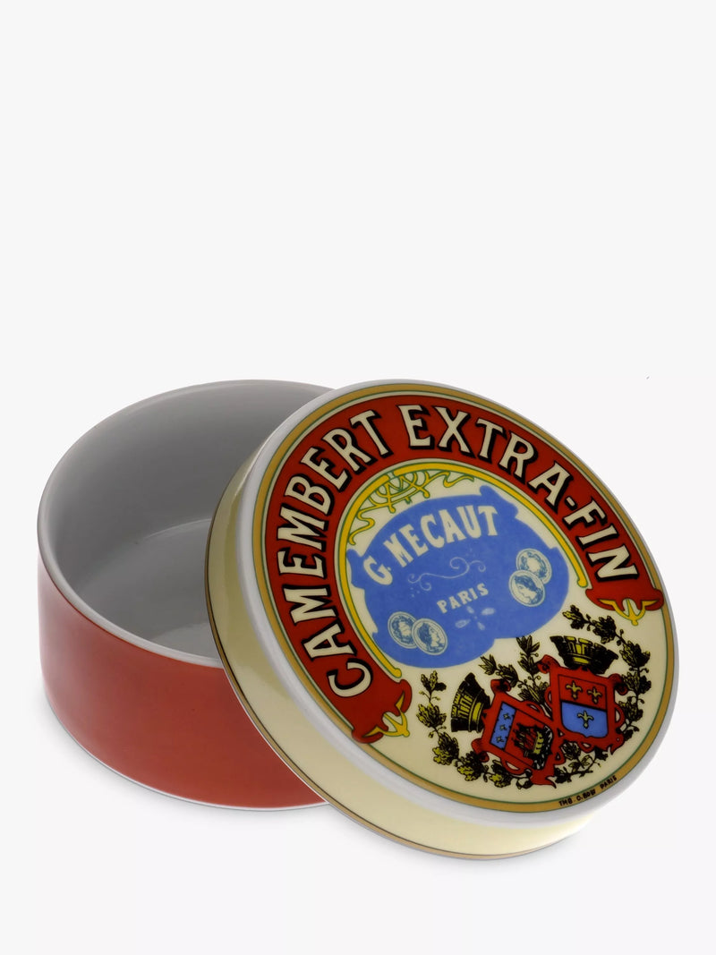 BIA Camembert Cheese Baker Red/Multi 12.5cm - British product