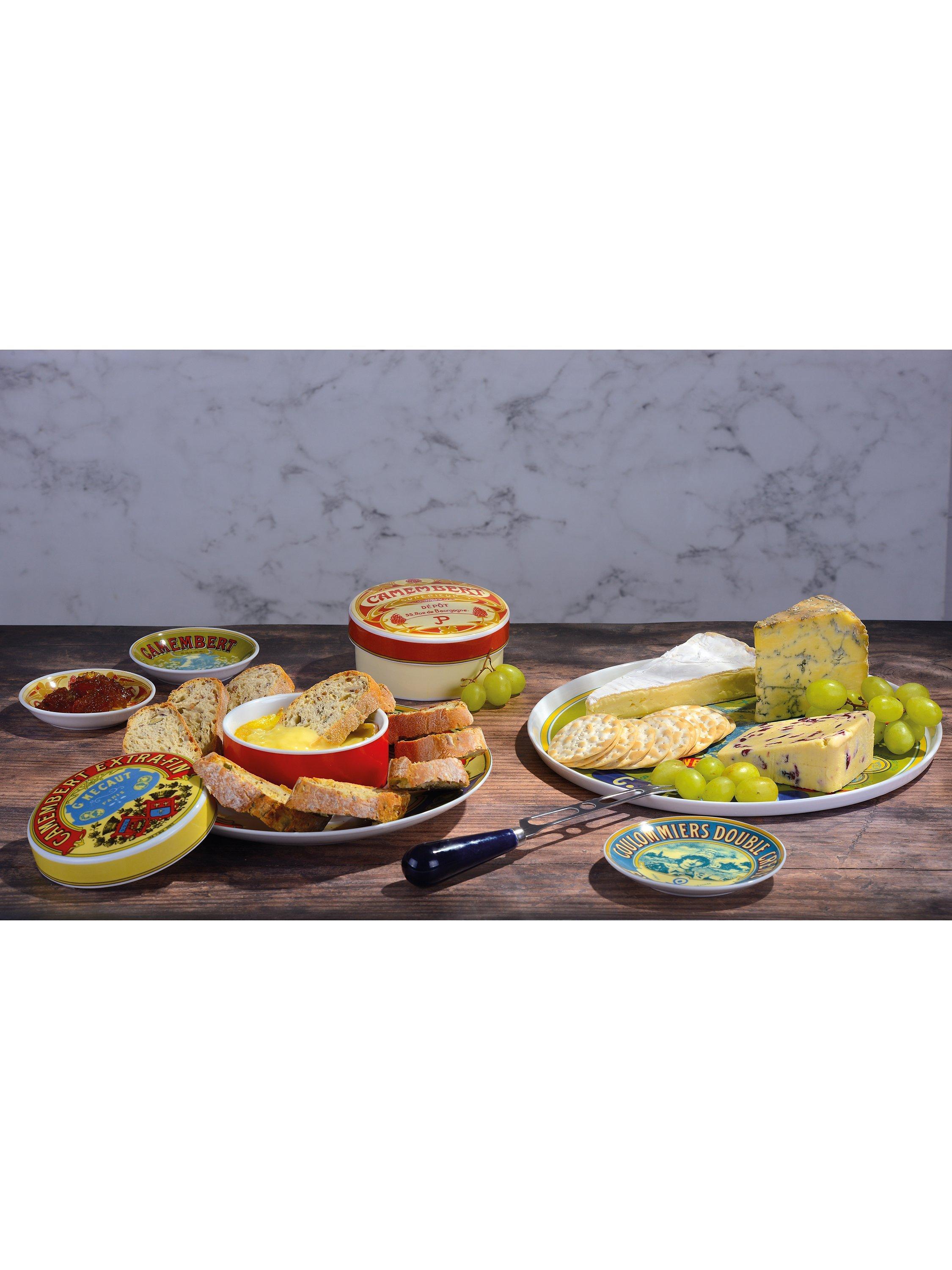 BIA Camembert Cheese Baker Red/Multi 12.5cm - British product