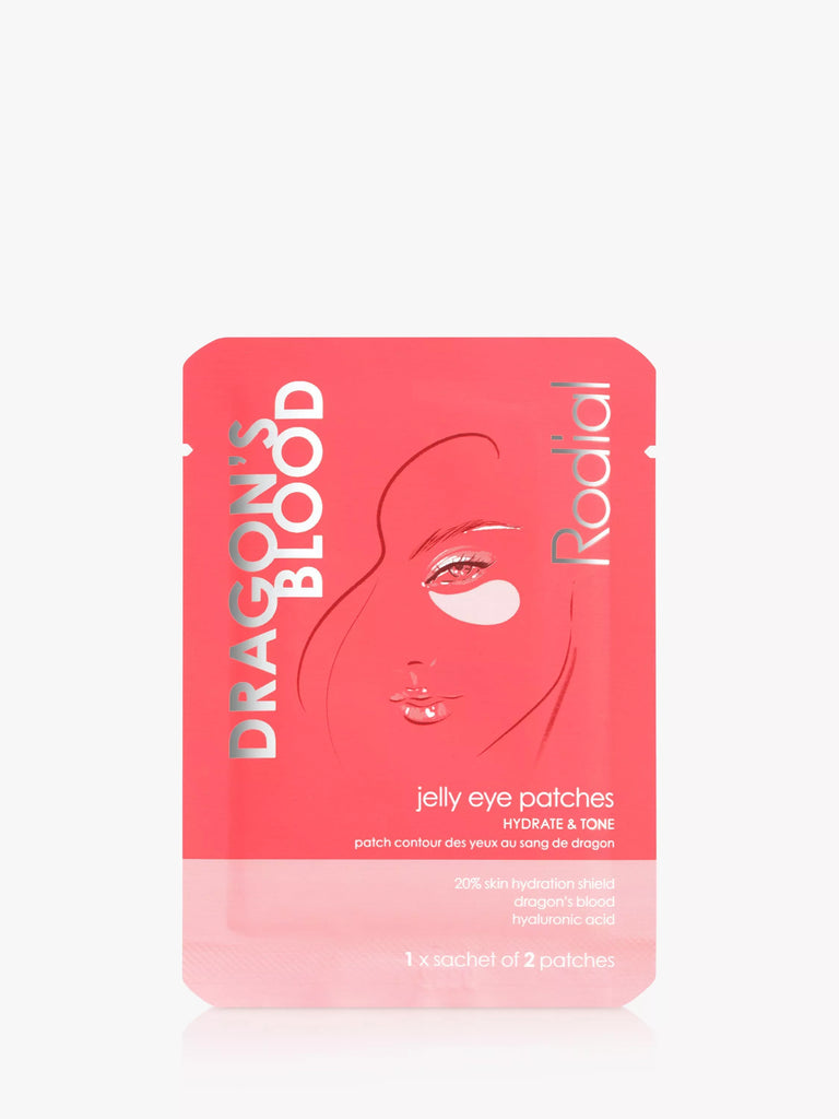 Rodial Dragon Blood Jelly Eye Patches, 1 x Sachet Of 2 Patches