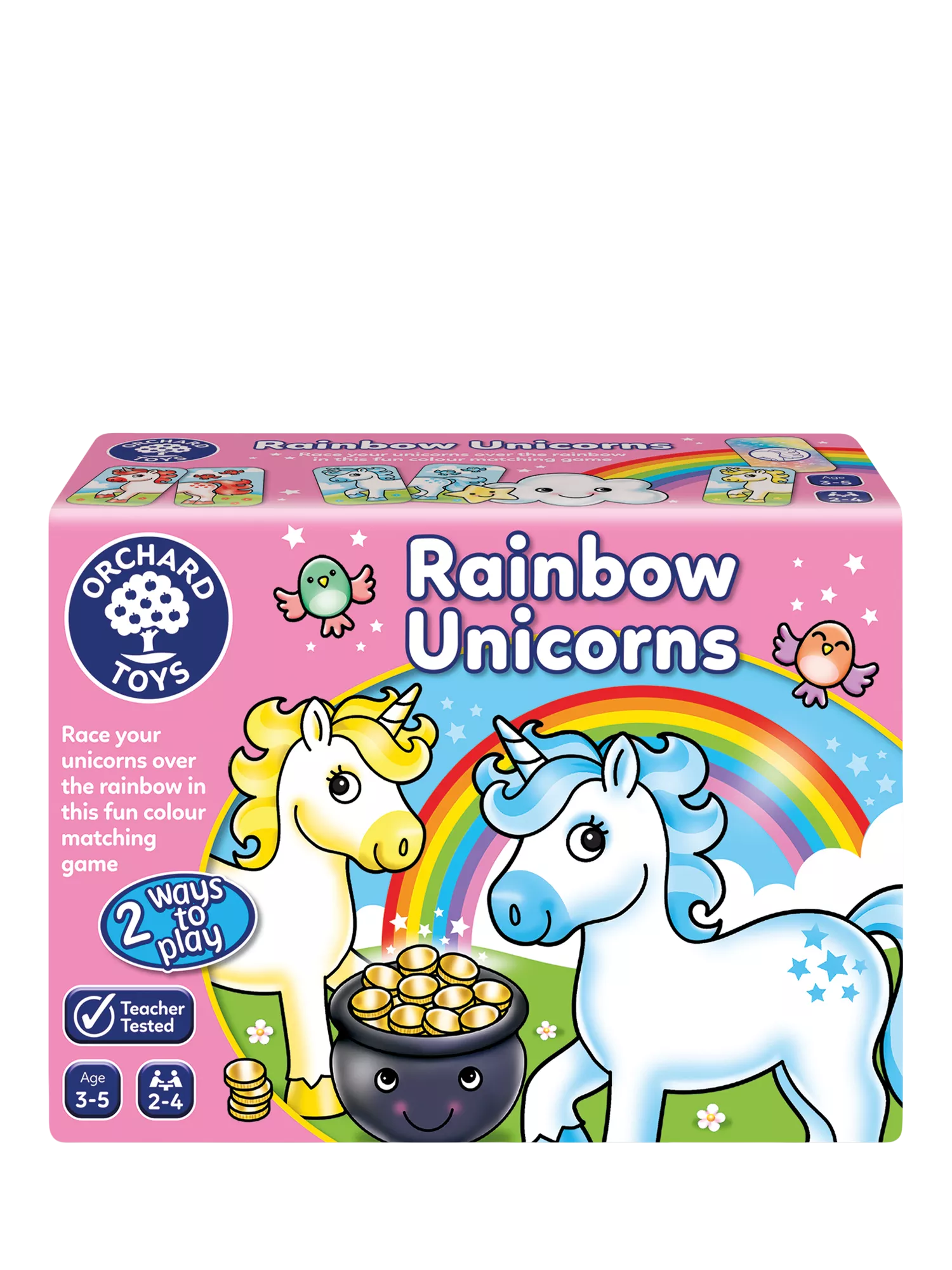 Orchard Toys Rainbow Unicorns matching game - British product