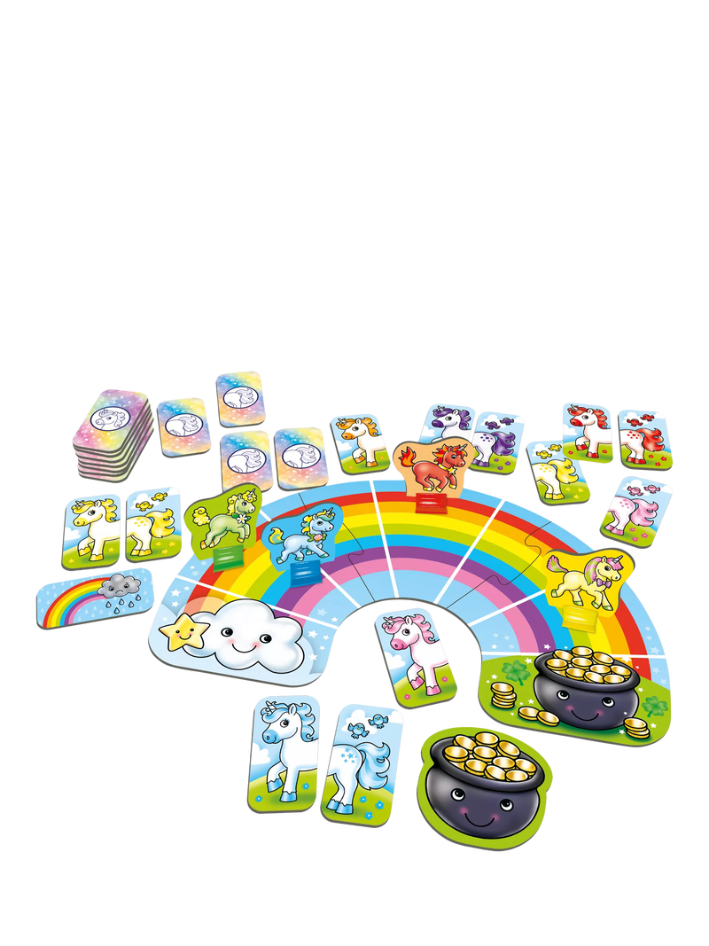 Orchard Toys Rainbow Unicorns matching game - British product