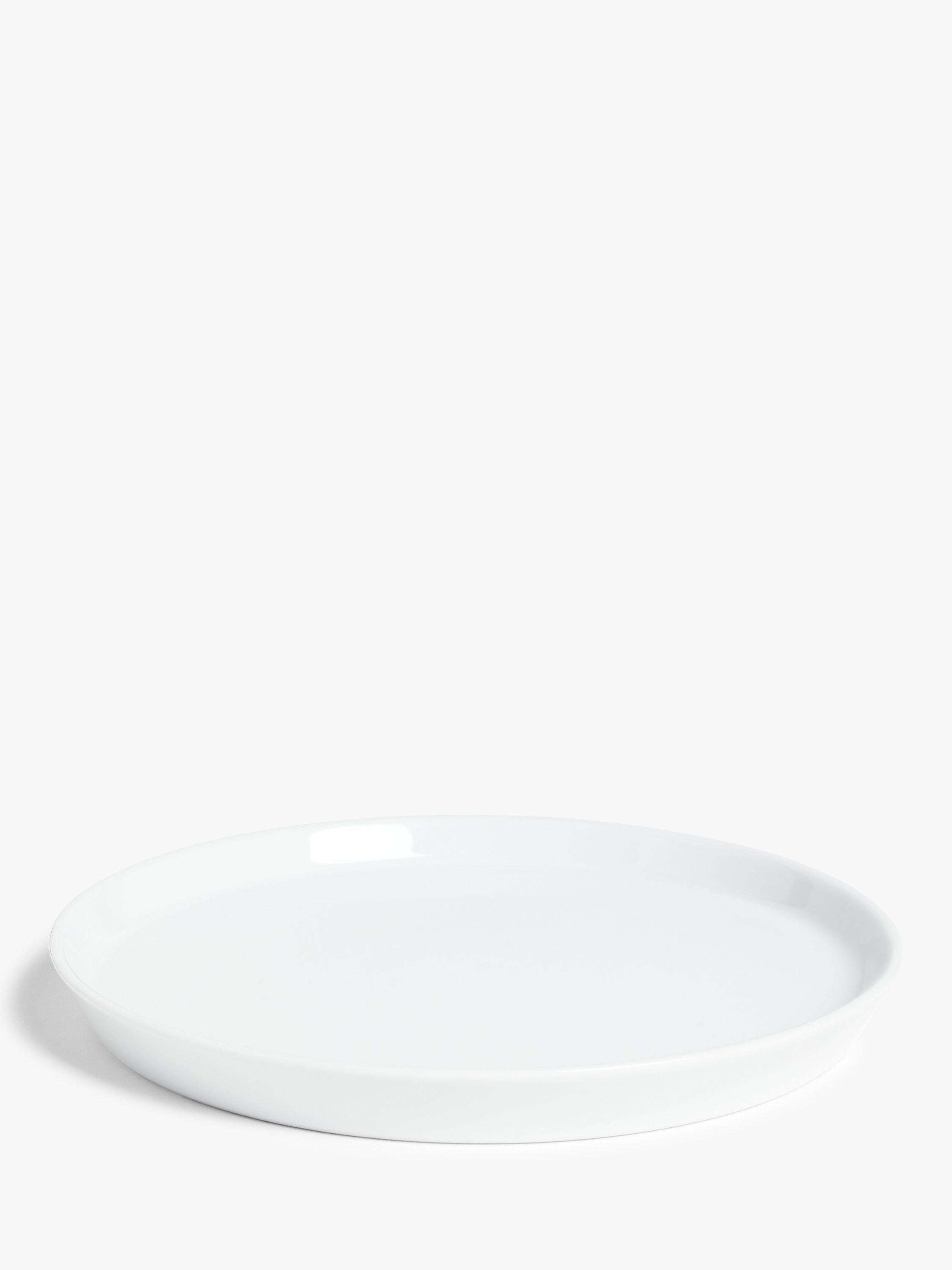 John Lewis porcelain side plate white 21.5cm, UK version