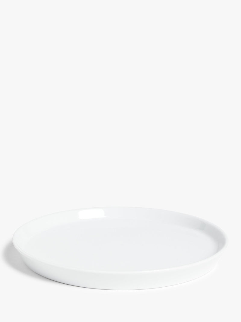 John Lewis porcelain side plate white 21.5cm, UK version