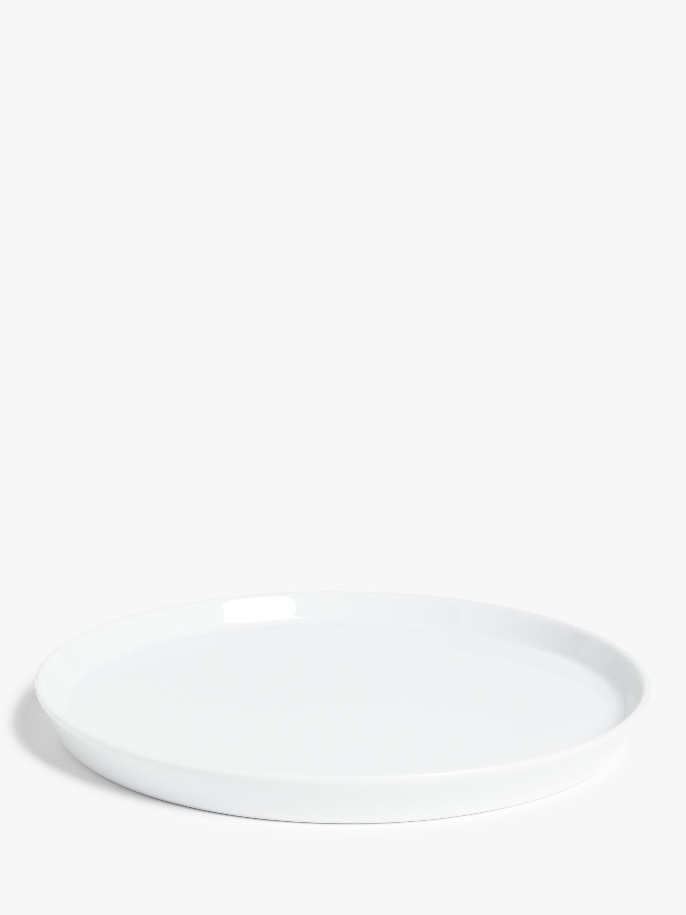 John Lewis Dine porcelain dinner plate white 26.5cm, UK version