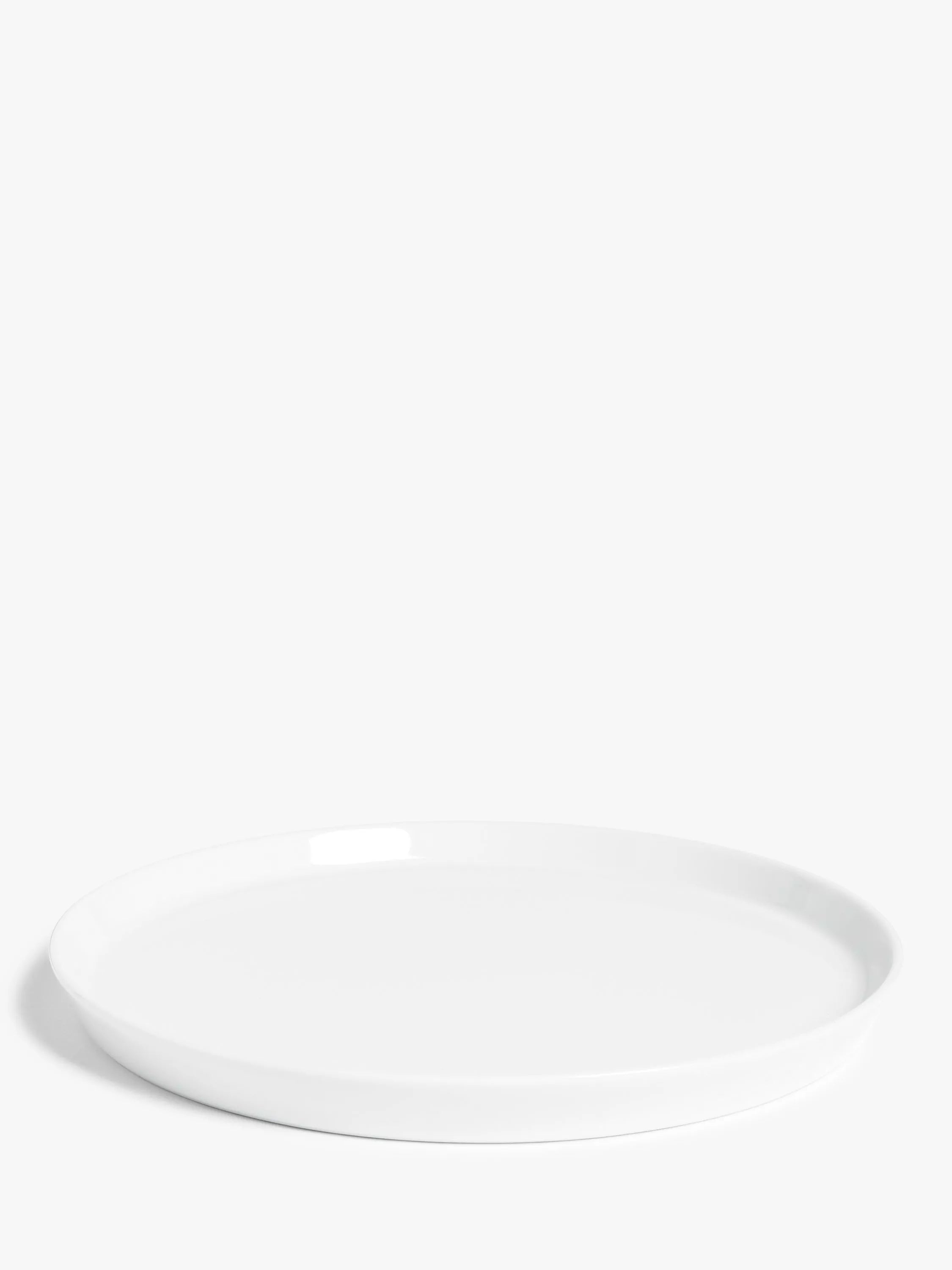 John Lewis Dine porcelain dinner plate white 26.5cm, UK version