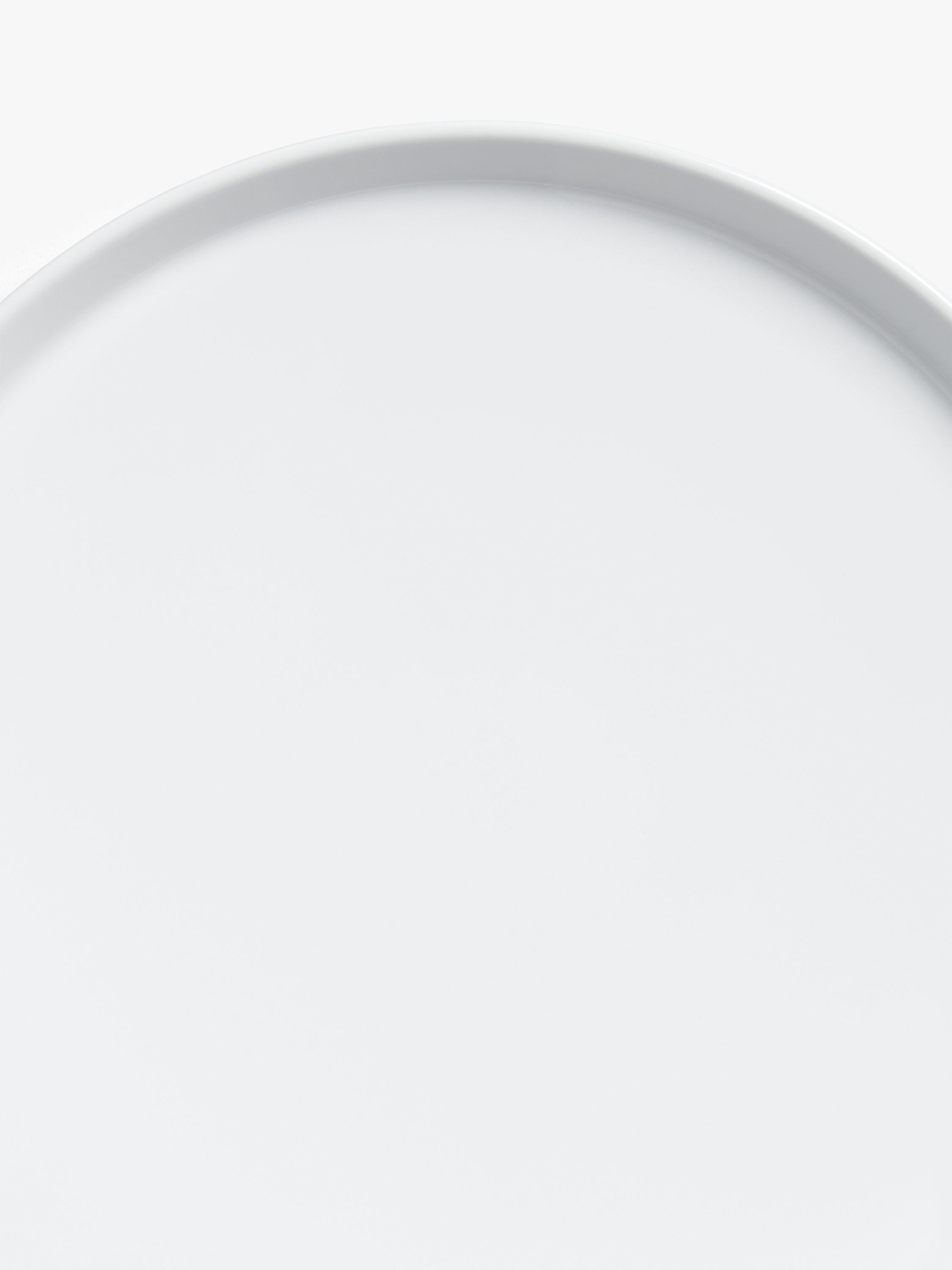 John Lewis Dine porcelain dinner plate white 26.5cm, UK version