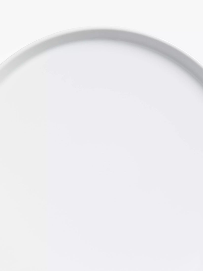 John Lewis Dine porcelain dinner plate white 26.5cm, UK version