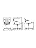 John Lewis Toronto office chair - British product