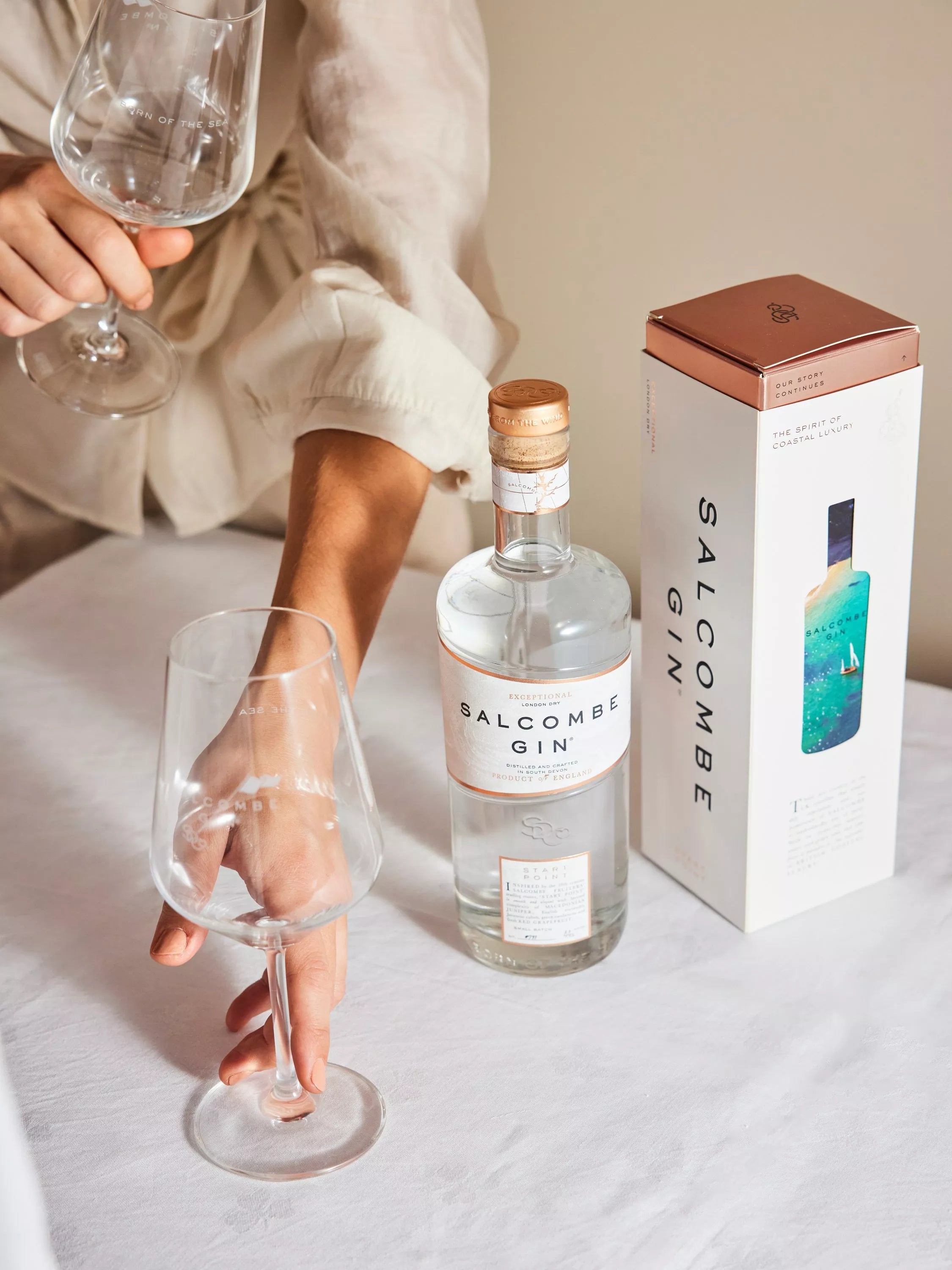 Salcombe Gin Start Point gin 70cl (British brand)