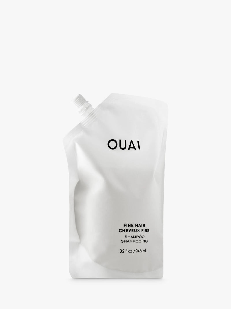 OUAI Fine Hair Shampoo Refill 946ml, imported from the UK
