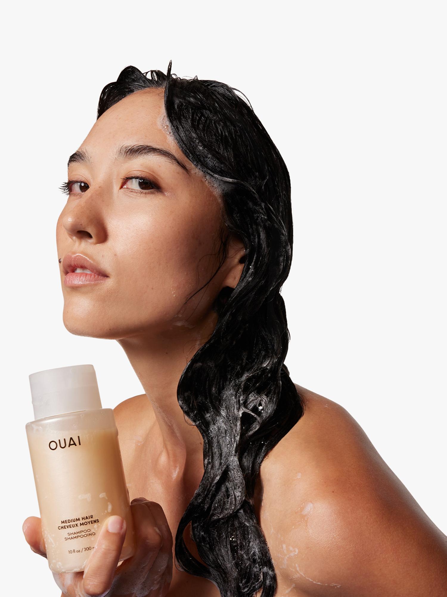 OUAI medium hair shampoo 300ml, imported from the UK