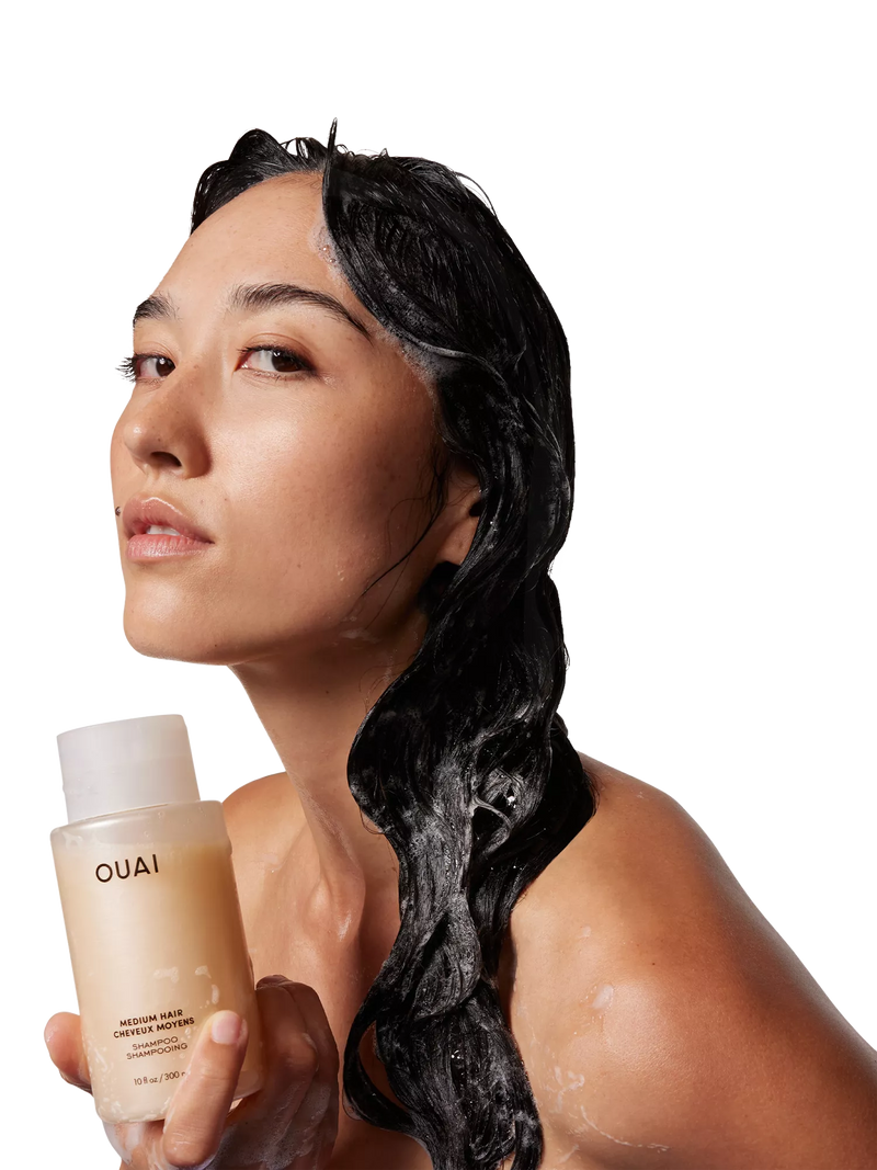 OUAI medium hair shampoo 300ml, imported from the UK