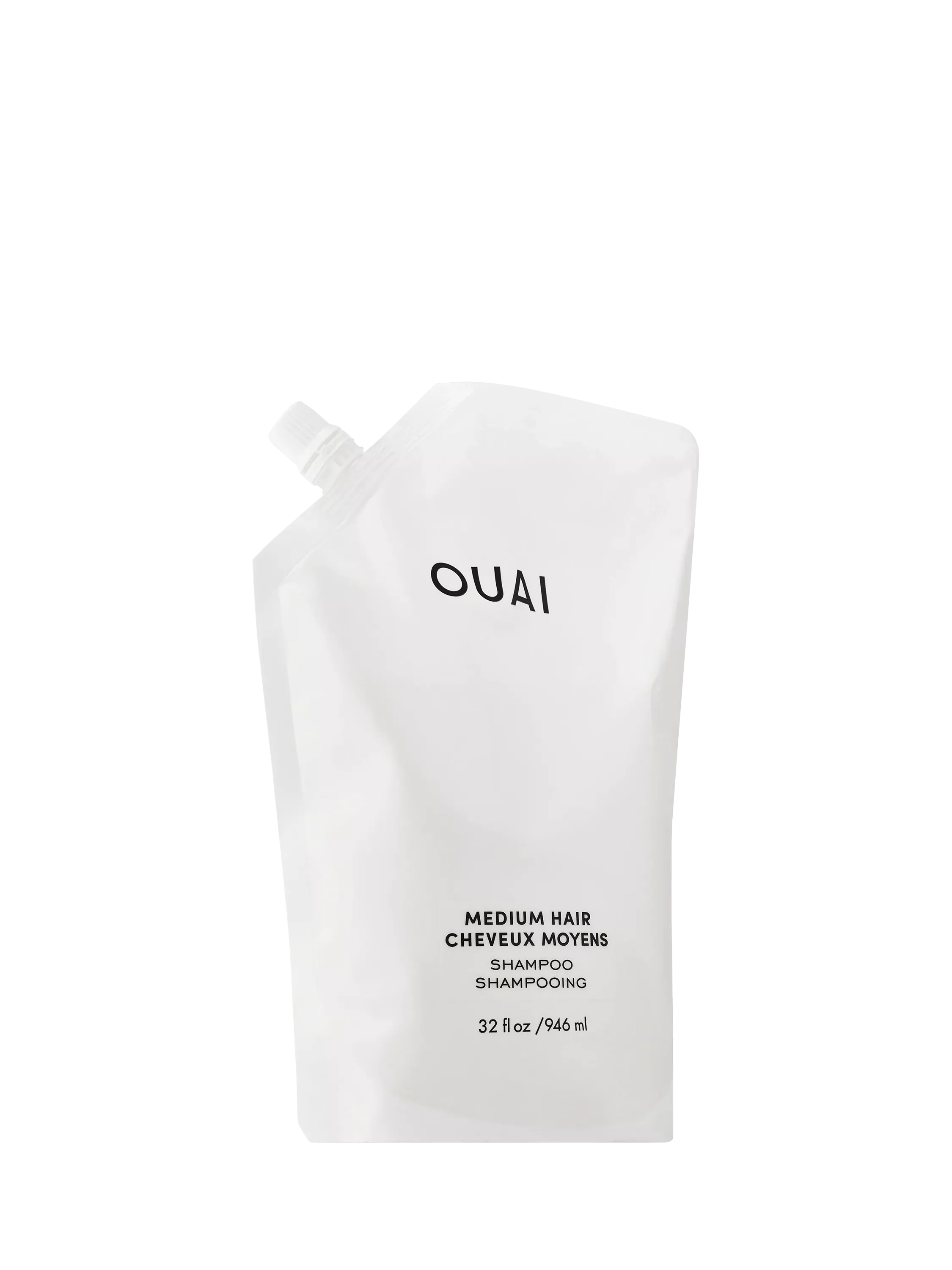 OUAI medium hair shampoo refill 946ml, imported from the UK