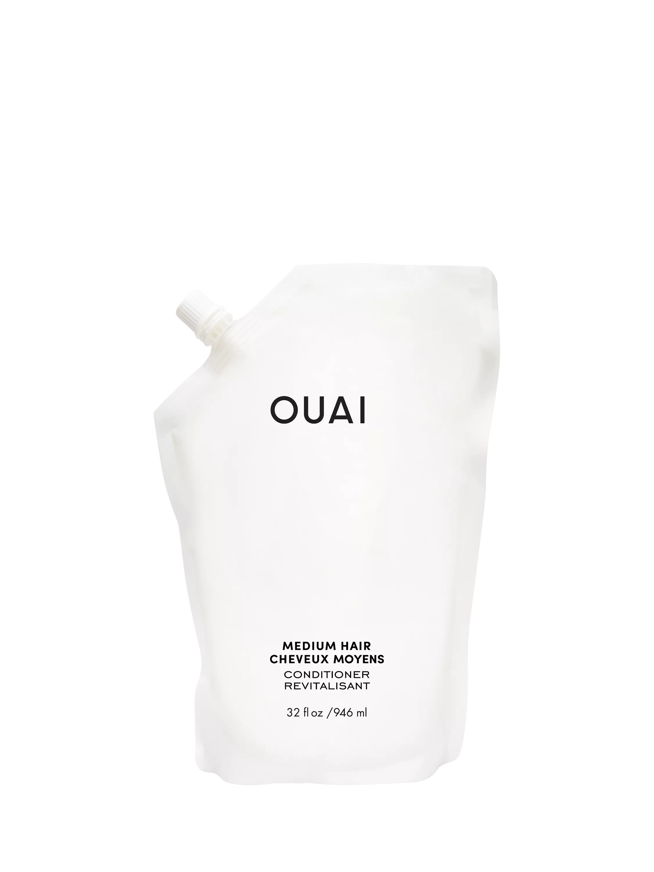OUAI Medium Hair Conditioner Refill 946ml, imported from the UK