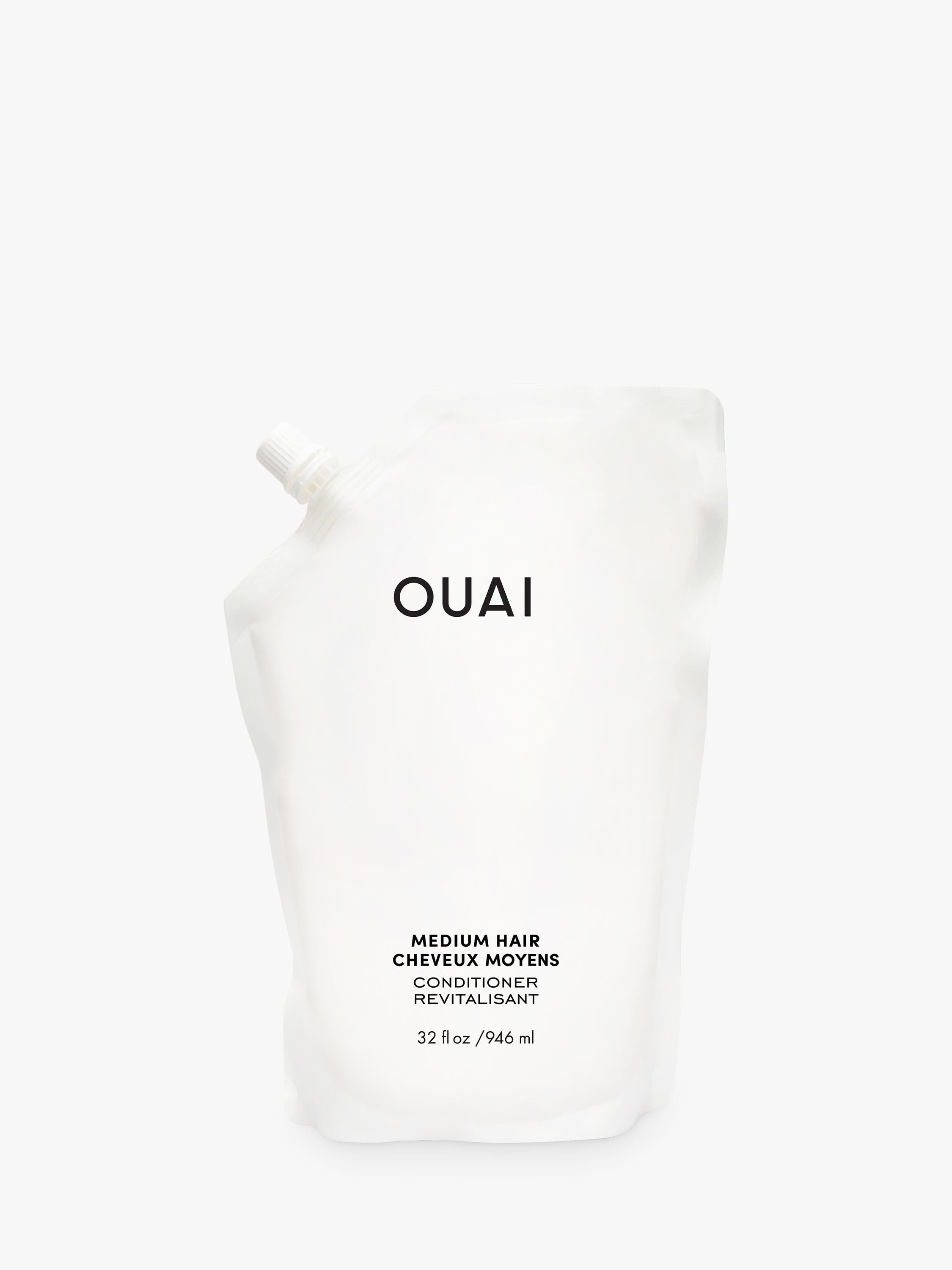 OUAI Medium Hair Conditioner Refill 946ml, imported from the UK