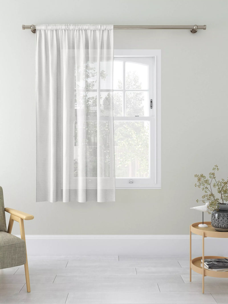 John Lewis fine dot voile fabric, imported from the UK
