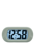 Acctim silicone jumbo LCD digital alarm clock (British brand)