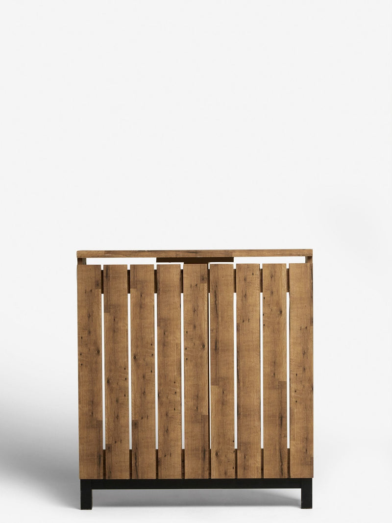 Bronx dark oak effect radiator cover, imported from the UK