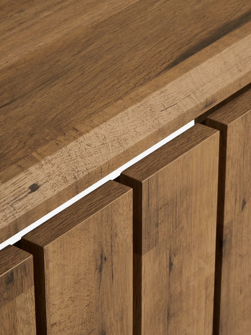 Bronx dark oak effect radiator cover, imported from the UK