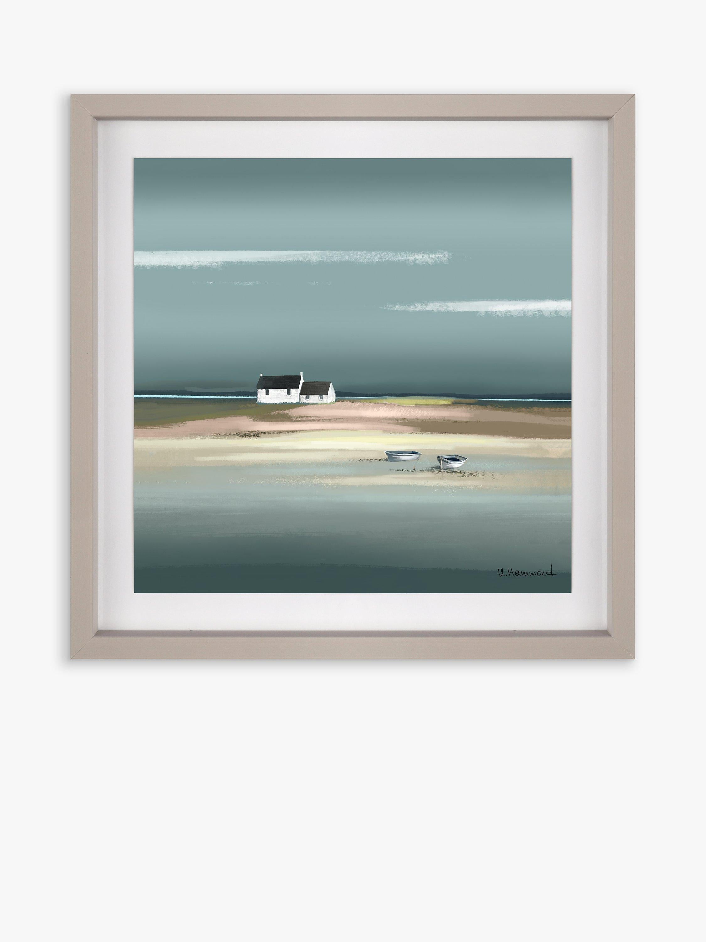 Art Marketing Ulyana Hammond Azure framed print 38x38cm, imported from the UK
