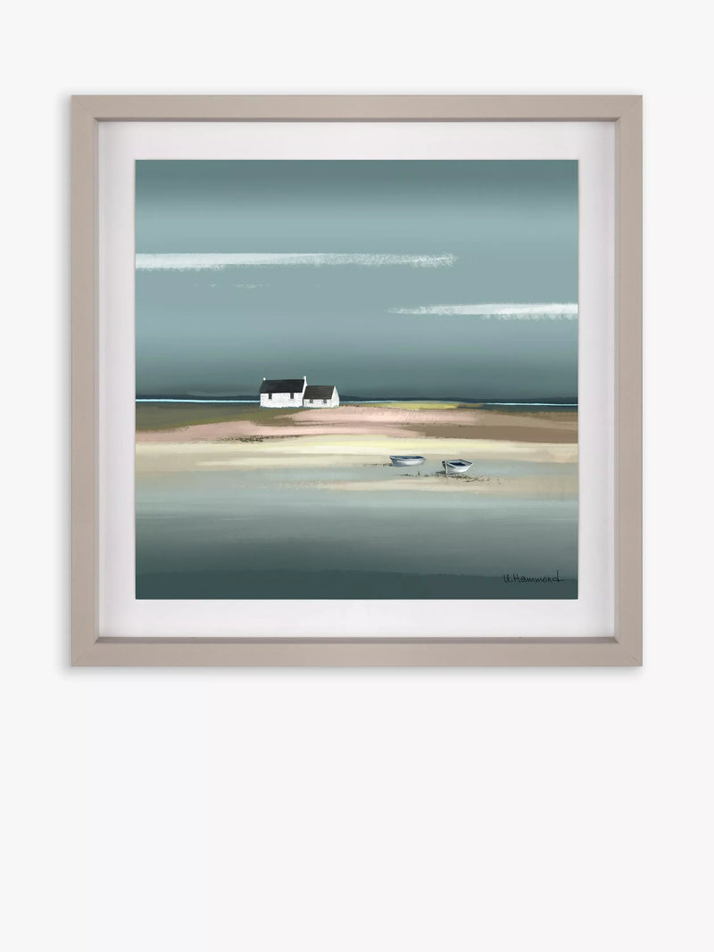 Art Marketing Ulyana Hammond Azure framed print 38x38cm, imported from the UK