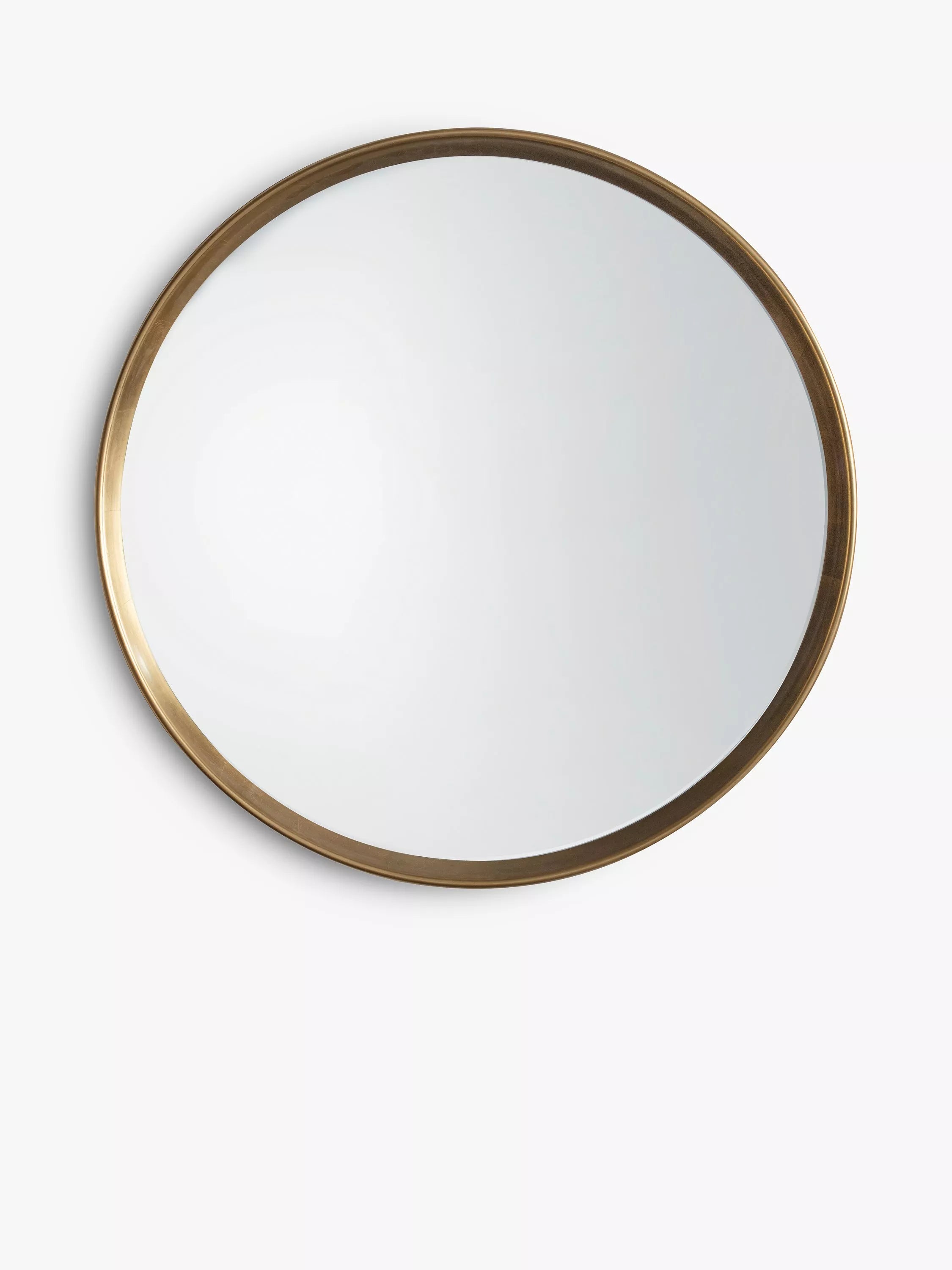 Gallery Direct Ridge round wall mirror 95cm - British product
