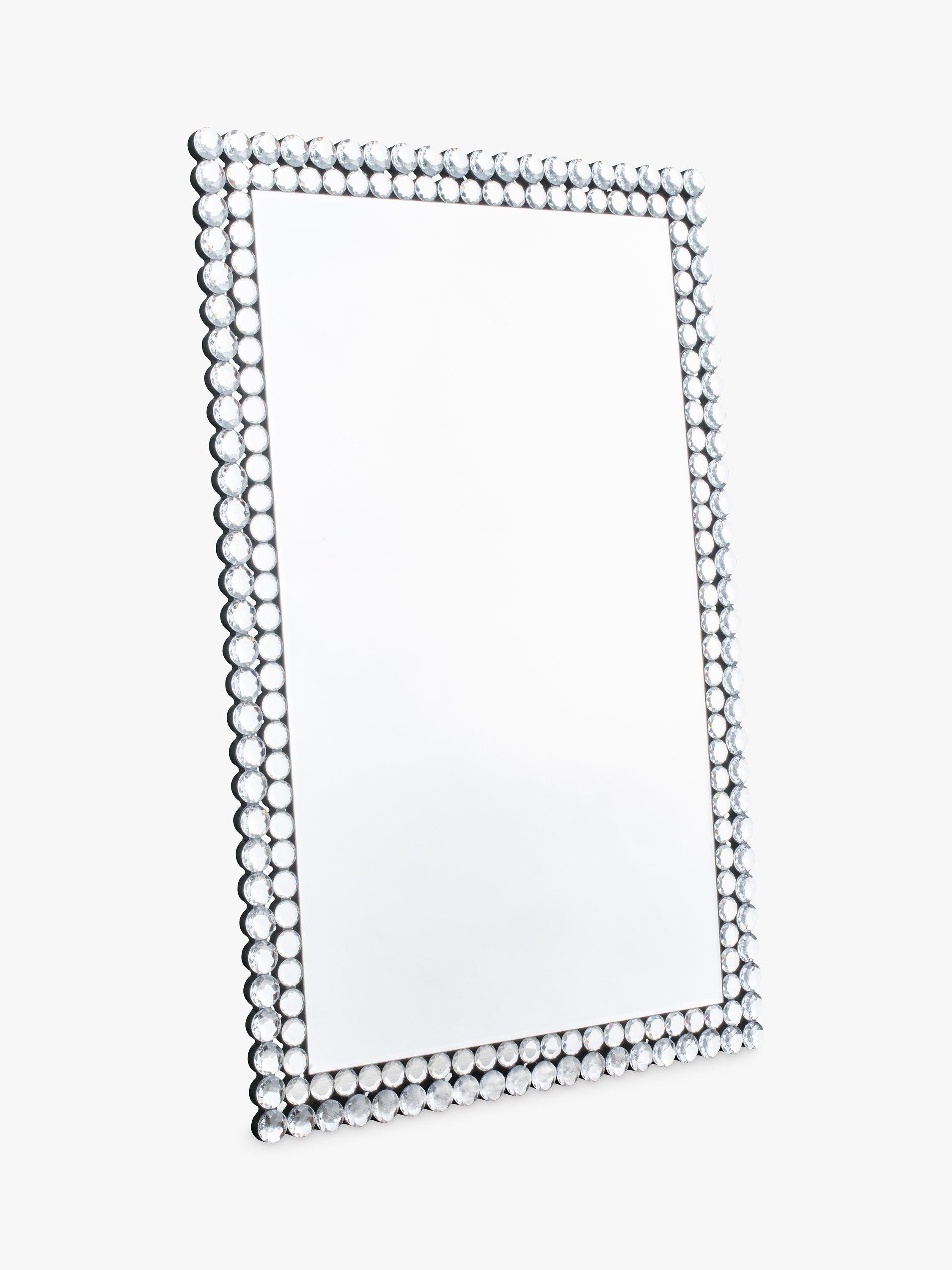Gallery Direct crystal frame wall mirror 90x60cm - British product